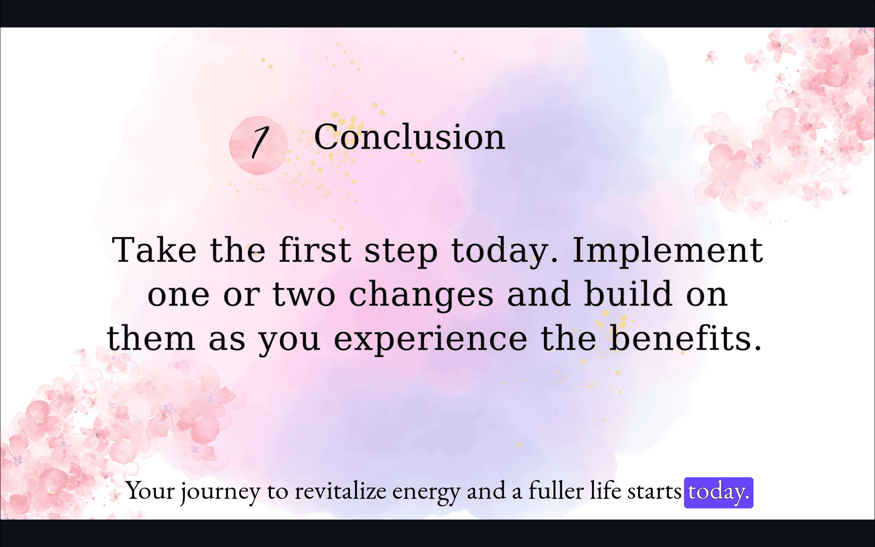 conclusion slide